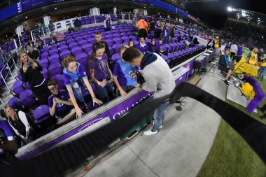 Orlando City SC, 10 Mart 2018 'de Orlando City Stadyumu' nda Minnesota United FC 'ye ev sahipliği yaptı..  
