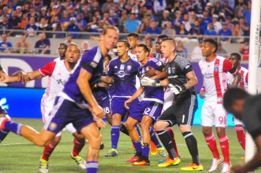 Orlando City SC, 18 Haziran 2016 'da Orlando Florida' daki Camp World Stadyumu 'nda San Jose Depremleri' ne ev sahipliği yaptı..