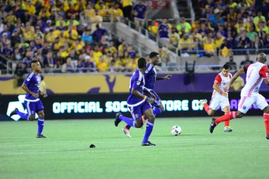 Orlando City SC, 18 Haziran 2016 'da Orlando Florida' daki Camp World Stadyumu 'nda San Jose Depremleri' ne ev sahipliği yaptı..
