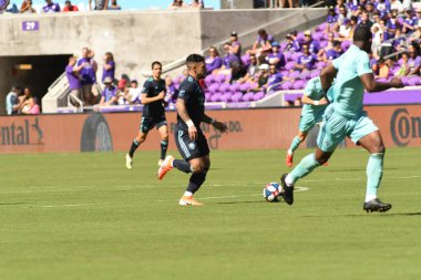 Orlando City SC 20 Nisan 2019 'da Orlando City Stadyumu' nda Vancouver Whitecaps 'a ev sahipliği yapıyor..  