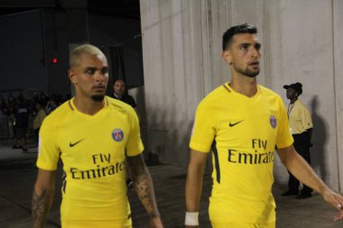 Paris Saint-Germain, Tottenham Hotspur 'a karşı 22 Temmuz 2017' de Orlando Florida 'daki Citrus Bowl' da.   