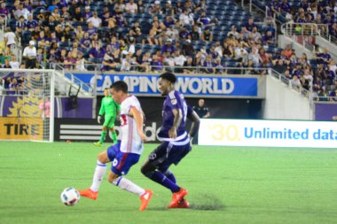 Orlando City, 24 Ağustos 2016 'da Orlando Florida' daki Kamp Dünyası Stadyumunda Toronto FC 'ye ev sahipliği yaptı..