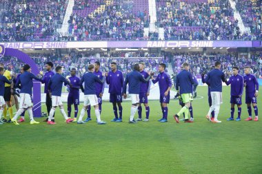 Orlando City SC, 29 Şubat 2020 tarihinde Florida Exploria Stadyumu 'nda Real Salt Lake' e ev sahipliği yaptı..  