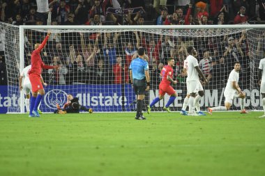 Amerikan Futbol Takımı 15 Kasım 2019 Cuma günü Orlando Florida 'daki Exploria Stadyumu' nda oynanan Concacaf Uluslar Ligi karşılaşmasında Kanada 'ya ev sahipliği yapmaktadır.