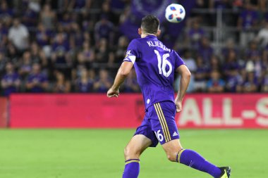 Orlando City 26 Temmuz 2018 'de Florida Exploria Stadyumu' nda NYC FC 'ye ev sahipliği yaptı. Fotoğraf: Marty Jean-Louis