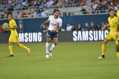 Paris Saint-Germain, Tottenham Hotspur 'a karşı 22 Temmuz 2017' de Orlando Florida 'daki Citrus Bowl' da.  