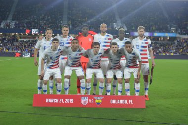 ABD Erkekler Milli Takımı 21 Mart 2019 'da Orlando City Stadyumu' nda Ekvador Milli Takımı 'na ev sahipliği yaptı.. 