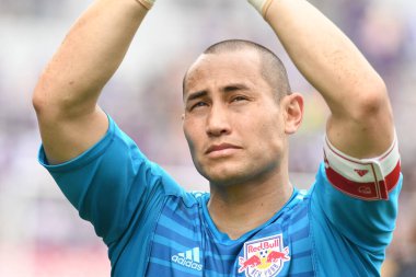 Orlando City, 31 Mart 2018 'de Orlando Florida' daki Exploria Stadyumu 'nda New York Red Bulls' a ev sahipliği yaptı..  