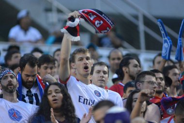 Paris Saint-Germain, Tottenham Hotspur 'a karşı 22 Temmuz 2017' de Orlando Florida 'daki Citrus Bowl' da.  