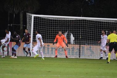 Real Salt Lake, 12 Temmuz 2020 'de Orlando Florida' da düzenlenen MLS Sırt Turnuvası sırasında Colorado Rapids ile karşı karşıya.