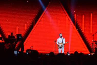 Juanes 'in Orlando Florida' daki Amway Center 'daki konserinde. 20, 2018