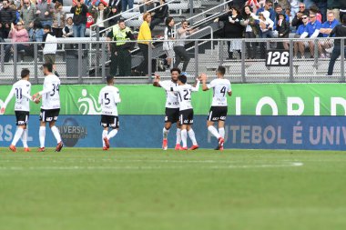 13 Ocak 2018 'de Orlando Florida' daki Spektrum Stadyumu 'nda düzenlenen Florida Kupası' nda Korucular Corinthianlara karşı..