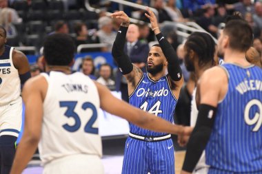 Orlando Magic, 7 Şubat 2019 'da Orlando, Florida' da bulunan Amway Arena 'da Minnesota Timberwolves' a ev sahipliği yapar..  