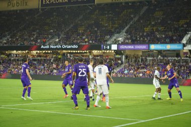 Orlando City, 3 Temmuz 2019 Çarşamba günü Orlando Florida 'daki Exploria Stadyumu' nda Philadelphia Union 'a ev sahipliği yaptı.. 