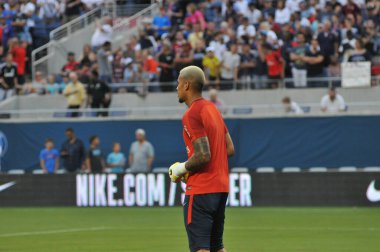 Paris Saint-Germain, Tottenham Hotspur 'a karşı 22 Temmuz 2017' de Orlando Florida 'daki Citrus Bowl' da.  