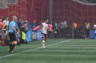 1 Ağustos 2018 tarihinde Atlanta 'daki Mercedez Benz Stadyumu' nda tüm yıldızlar Juventus 'a karşı..  