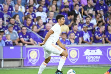 Orlando City SC, 6 Ağustos Salı günü Orlando Florida 'daki Exploria Stadyumu' nda oynanan ABD Kupası sırasında Atlanta United FC 'ye ev sahipliği yaptı..