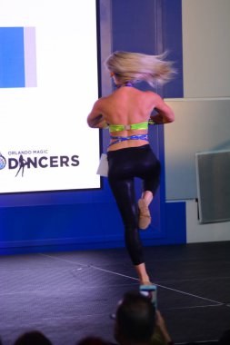 Orlando Magic 28 Temmuz 2016 'da Orlando Florida' daki Amway Center 'da Sihirli Dansçılar Seçmeleri' ne ev sahipliği yapıyor.