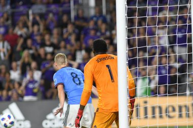 Orlando City 26 Temmuz 2018 'de Florida Exploria Stadyumu' nda NYC FC 'ye ev sahipliği yaptı. Fotoğraf: Marty Jean-Louis