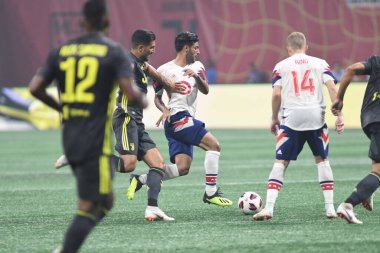 1 Ağustos 2018 tarihinde Atlanta 'daki Mercedez Benz Stadyumu' nda tüm yıldızlar Juventus 'a karşı.. 