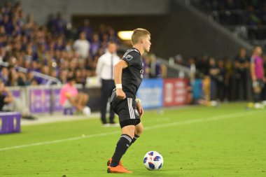 Orlando City 21 Nisan 2018 'de Orlando Florida' daki Exploria Stadyumu 'nda San Jose depremlerine ev sahipliği yaptı..  