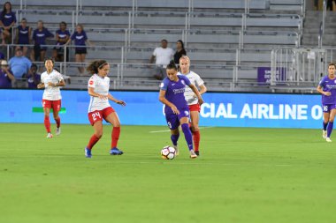 Orland Pride, 25 Ağustos 2018 'de Orlando Florida' daki Exploria Stadyumu 'nda Chicago Red Stars' a ev sahipliği yapıyor..  
