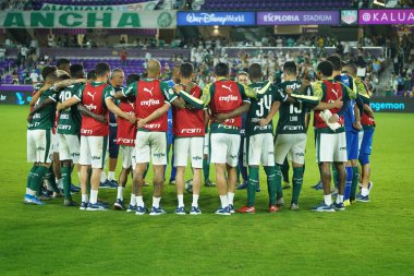 Florida Kupası 2020: S.E Palmeiras - Atletico Nacional maçı 15 Ocak 2020 Çarşamba günü Orlando Florida Exploria Stadyumu 'nda..  