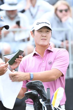 8 Mart 2020 'de Orlando Florida' daki Bay Hill Kulübü 'nde Arnold Palmer Davetiye Turu sırasında. 