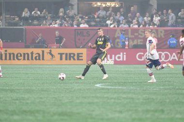 1 Ağustos 2018 tarihinde Atlanta 'daki Mercedez Benz Stadyumu' nda tüm yıldızlar Juventus 'a karşı..  