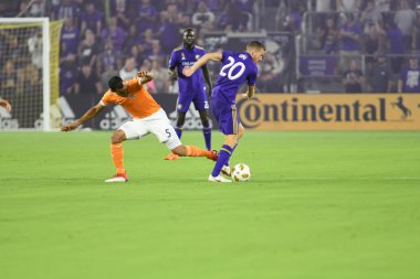 Orlando City SC, 22 Eylül 2018 'de Florida Exploria Stadyumu' nda Houston Dynamo 'yu ağırladı..