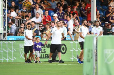 30 Temmuz 2019 'da Orlando Florida' da Disney 'in Vahşi Spor Dünyası' nda MLS All-Star Yetenek Yarışması. 