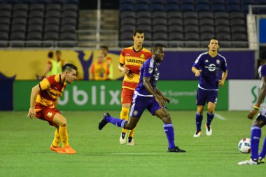 Orlando City SC, 29 Haziran 2016 'da Orlando Florida' daki Kamp Dünyası Stadyumu 'nda Fort Lauderdale Strikers' a ev sahipliği yaptı..