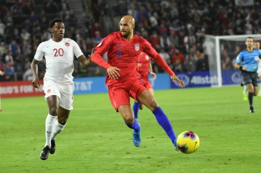 Amerikan Futbol Takımı 15 Kasım 2019 Cuma günü Orlando Florida 'daki Exploria Stadyumu' nda oynanan Concacaf Uluslar Ligi karşılaşmasında Kanada 'ya ev sahipliği yapmaktadır.