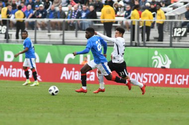 13 Ocak 2018 'de Orlando Florida' daki Spektrum Stadyumu 'nda düzenlenen Florida Kupası' nda Korucular Corinthianlara karşı..