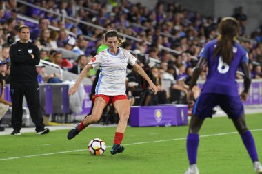 Orland Pride, 25 Ağustos 2018 'de Orlando Florida' daki Exploria Stadyumu 'nda Chicago Red Stars' a ev sahipliği yapıyor..  