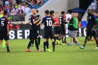 ABD Futbol Takımı 6 Eylül 2016 'da Jacksonville Florida EverBank Field' da Trinidad & Tobago 'ya ev sahipliği yaptı..  