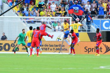 Brezilya, 8 Haziran 2016 tarihinde Orlando Florida 'daki Copa America Centenario' da Haiti ile karşılaştı.. 