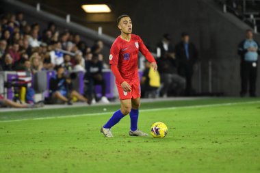 Amerikan Futbol Takımı 15 Kasım 2019 Cuma günü Orlando Florida 'daki Exploria Stadyumu' nda oynanan Concacaf Uluslar Ligi karşılaşmasında Kanada 'ya ev sahipliği yapmaktadır.