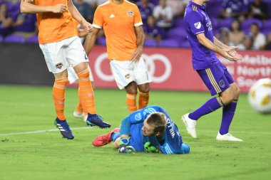 Orlando City SC, 22 Eylül 2018 'de Florida Exploria Stadyumu' nda Houston Dynamo 'yu ağırladı..