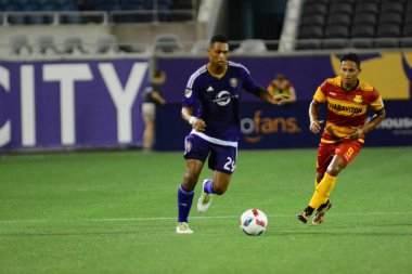 Orlando City SC, 29 Haziran 2016 'da Orlando Florida' daki Kamp Dünyası Stadyumu 'nda Fort Lauderdale Strikers' a ev sahipliği yaptı..