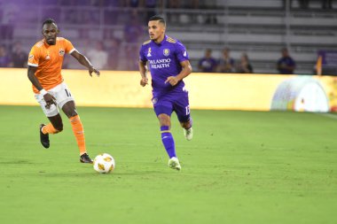 Orlando City SC, 22 Eylül 2018 'de Florida Exploria Stadyumu' nda Houston Dynamo 'yu ağırladı..