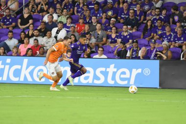 Orlando City SC, 22 Eylül 2018 'de Florida Exploria Stadyumu' nda Houston Dynamo 'yu ağırladı..
