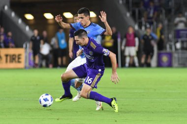 Orlando City 26 Temmuz 2018 'de Florida Exploria Stadyumu' nda NYC FC 'ye ev sahipliği yaptı. Fotoğraf: Marty Jean-Louis