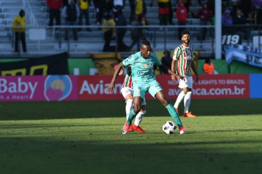 Fluminense, Florida Kupası 'nda 15 Ocak 2018' de Orlando Florida 'da oynanan Spektrum Stadyumu' nda Barcelona SC 'ye karşı..  