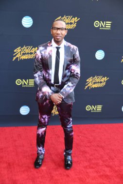 24 Mart 2018 Cumartesi günü Las Vegas 'taki Orleans Resort' ta düzenlenen 33. Yıldız Ödülleri Kırmızı Halı sırasında ünlüler.