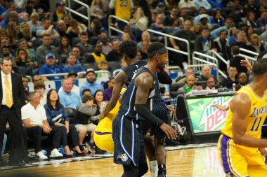 Orlando Magic 11 Aralık 2019 Çarşamba günü Orlando Forida 'daki Amway Center' da Los Angeles Lakers 'a ev sahipliği yaptı..  