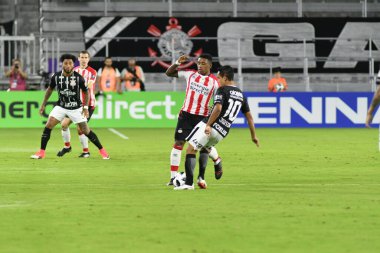 Korintliler, 10 Ocak 2018 'de Orlando City Stadyumu' nda düzenlenen Florida Kupası 'nda PSV Eindhoven' a karşı.