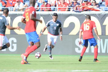 Kosta Rika, Copa America Centenario sırasında Paraguay ile Orlando Florida 'daki Dünya Kampı Stadyumu' nda karşılaştı..  