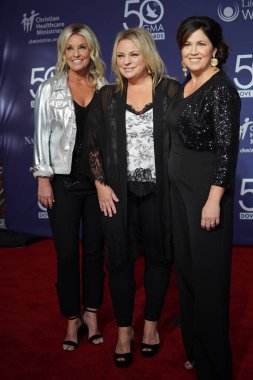 15 Ekim 2019 'da Nashville, Tennessee' deki Linbscome Üniversitesi 'nde verilen 50. GMA Dove Ödülleri sırasında kırmızı halı. 