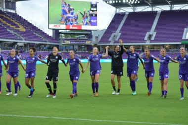 Orlando Pride, 27 Haziran 2018 tarihinde Orlando City Stadyumu 'nda Houston Dash' e ev sahipliği yaptı..  